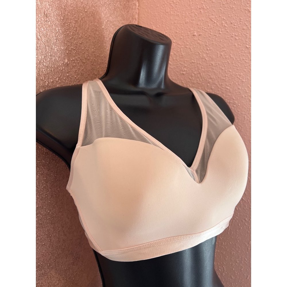 Victoria Secret 34DD Light Pink Incredible Lightweight Max Sports Bra - Picture 3 of 6